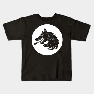 Medieval Wolf Kids T-Shirt